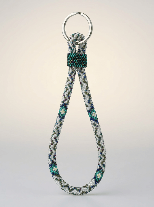 Winter Green Keychain