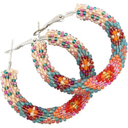 Wander in Warmth Hoop Earrings