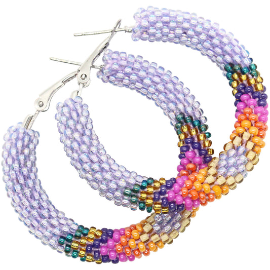 Wish Upon a Comet Hoop Earrings