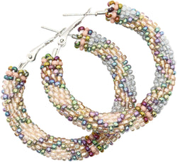 Enchanted Earth Hoop Earrings