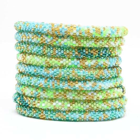 Mermaid Scales Green - LOTUS SKY Nepal Bracelets