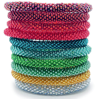 Merry Chroma Classic Holiday Solids Grab Bag - 6 bracelet sets!