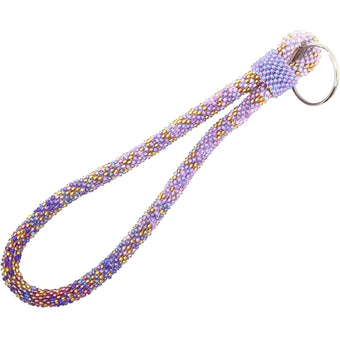 Mermaid Scales Purple Ombré Keychain