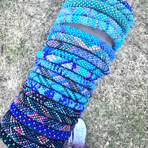 Ocean of Hues - Blue Themed Grab Bag - 6 bracelet sets!