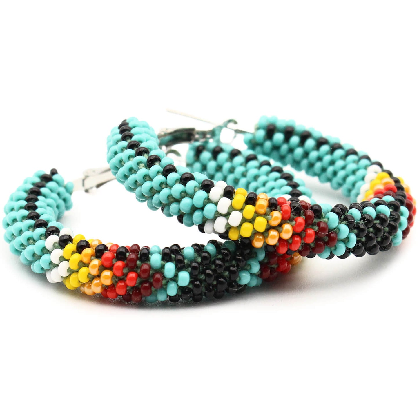 Dreaming in Faith Hoop Earrings