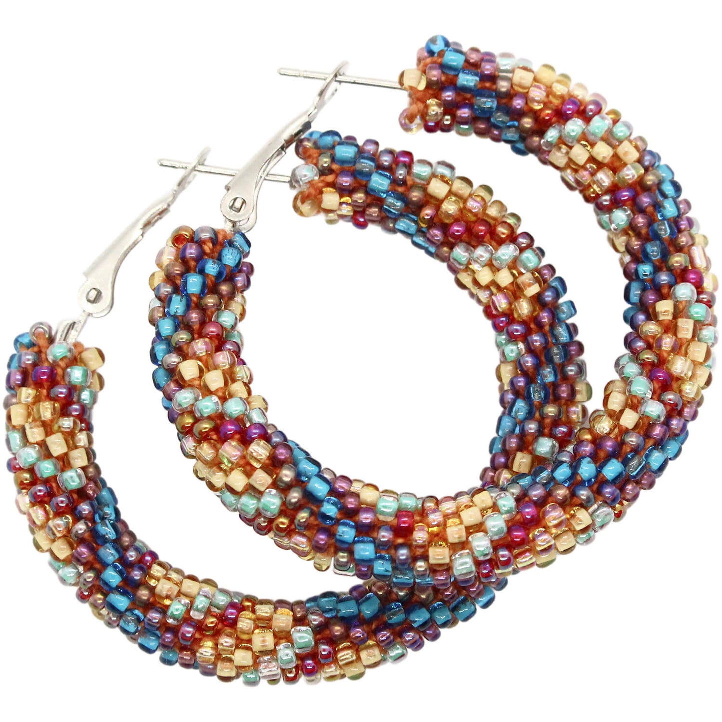 Chakra Afterglow Hoop Earrings