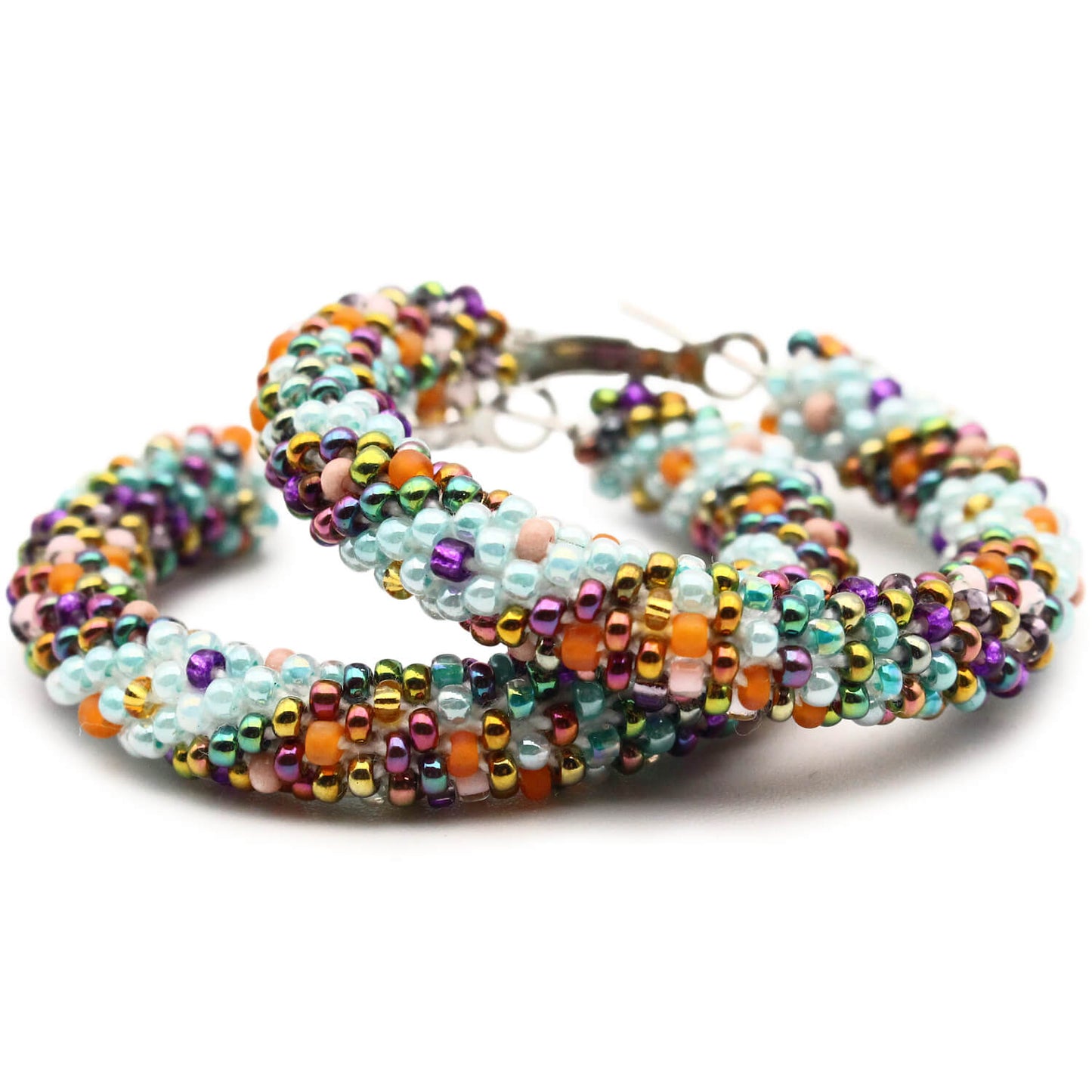 Marrakesh Mosaic Hoop Earrings