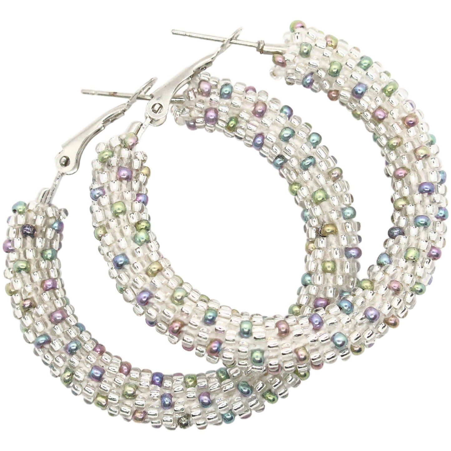 Polka Prism Hoop Earrings