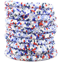 Tricolor & Denim Confetti