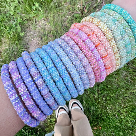 Colorful Candy Cloud Semisolids - 6 bracelet sets!