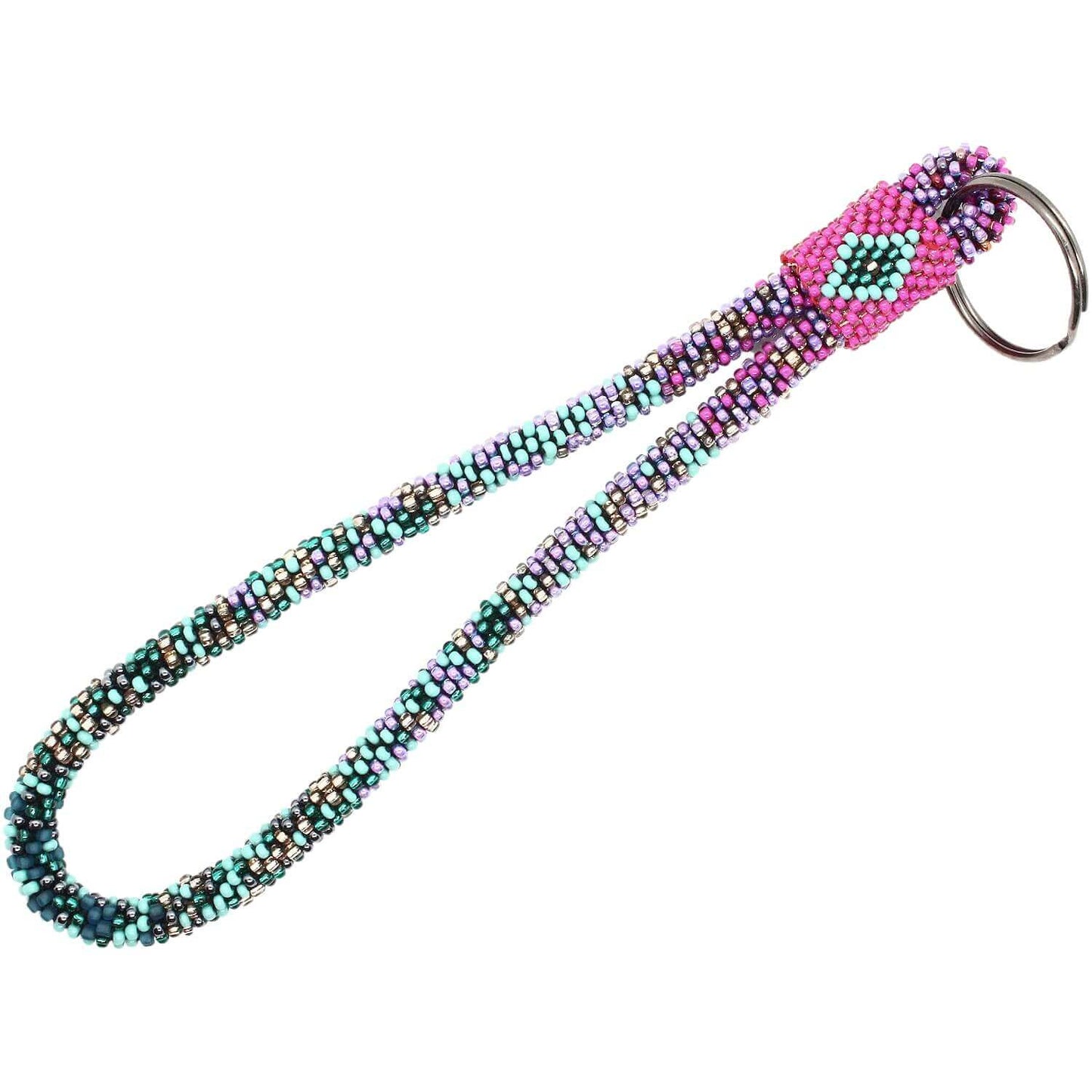 Enchanted Forest Ombré Keychain
