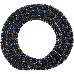 Iridescent & Matte 24" Single-Layer Necklace