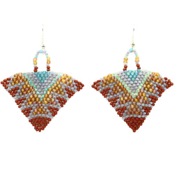 Long Country Roads Triangle Earrings 2