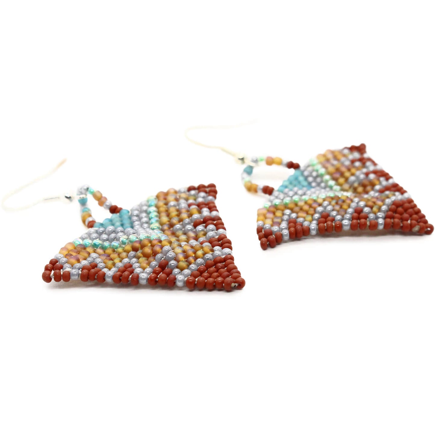 Long Country Roads Triangle Earrings 2