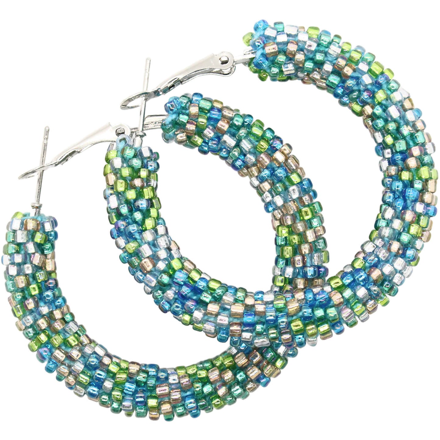 Lush Hologram Jubilee Hoop Earrings