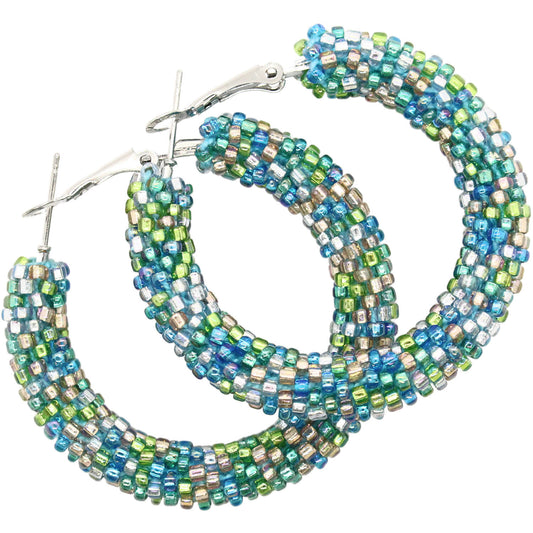 Lush Hologram Jubilee Hoop Earrings