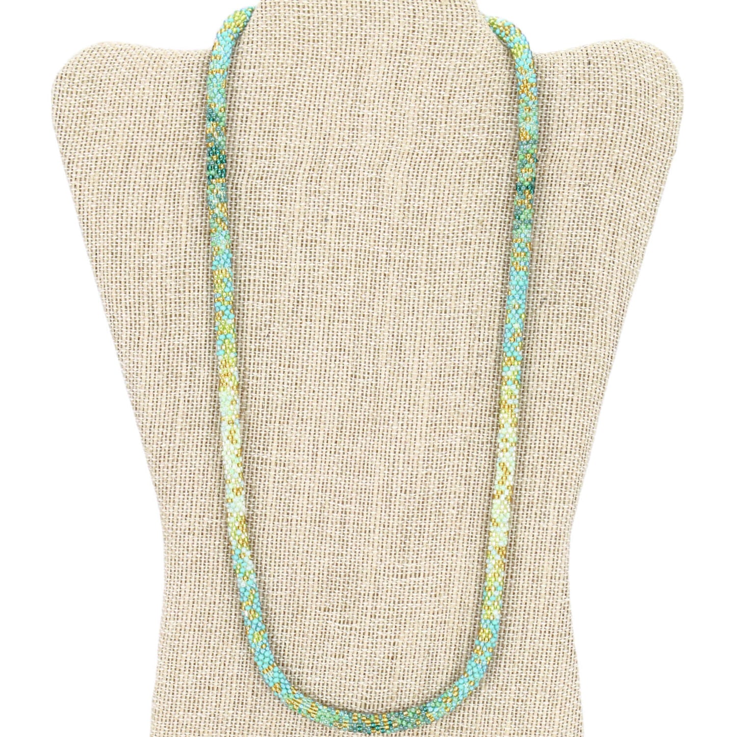 Mermaid Scales Green 24" Single-Layer Necklace