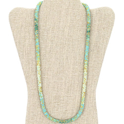 Mermaid Scales Green 24" Single-Layer Necklace