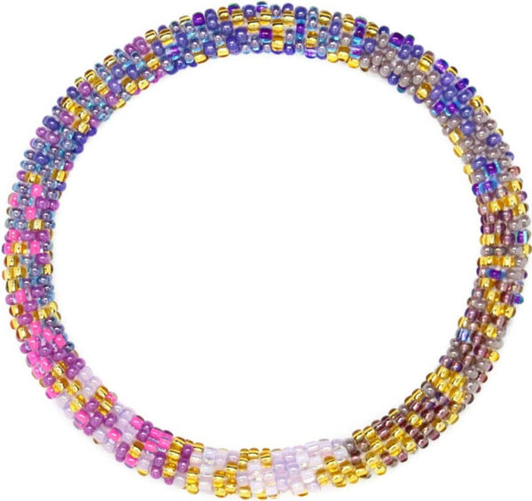 Mermaid Scales Purple - LOTUS SKY Nepal Bracelets
