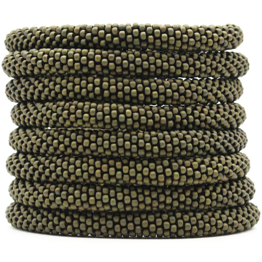 Brushed Army Green Solid