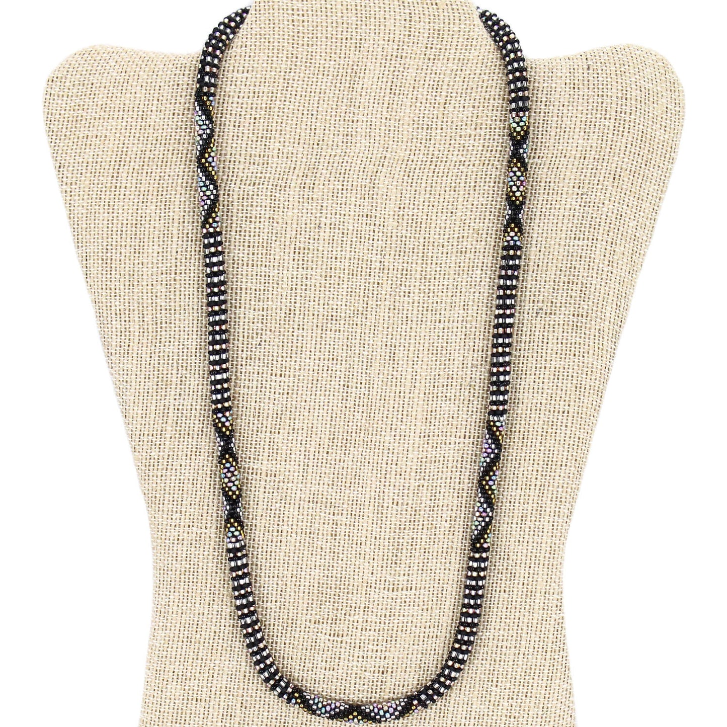 Onyx Orchestra 24" Single-Layer Necklace