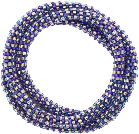 Passionate Purple Semisolid 24" Single-Layer Necklace