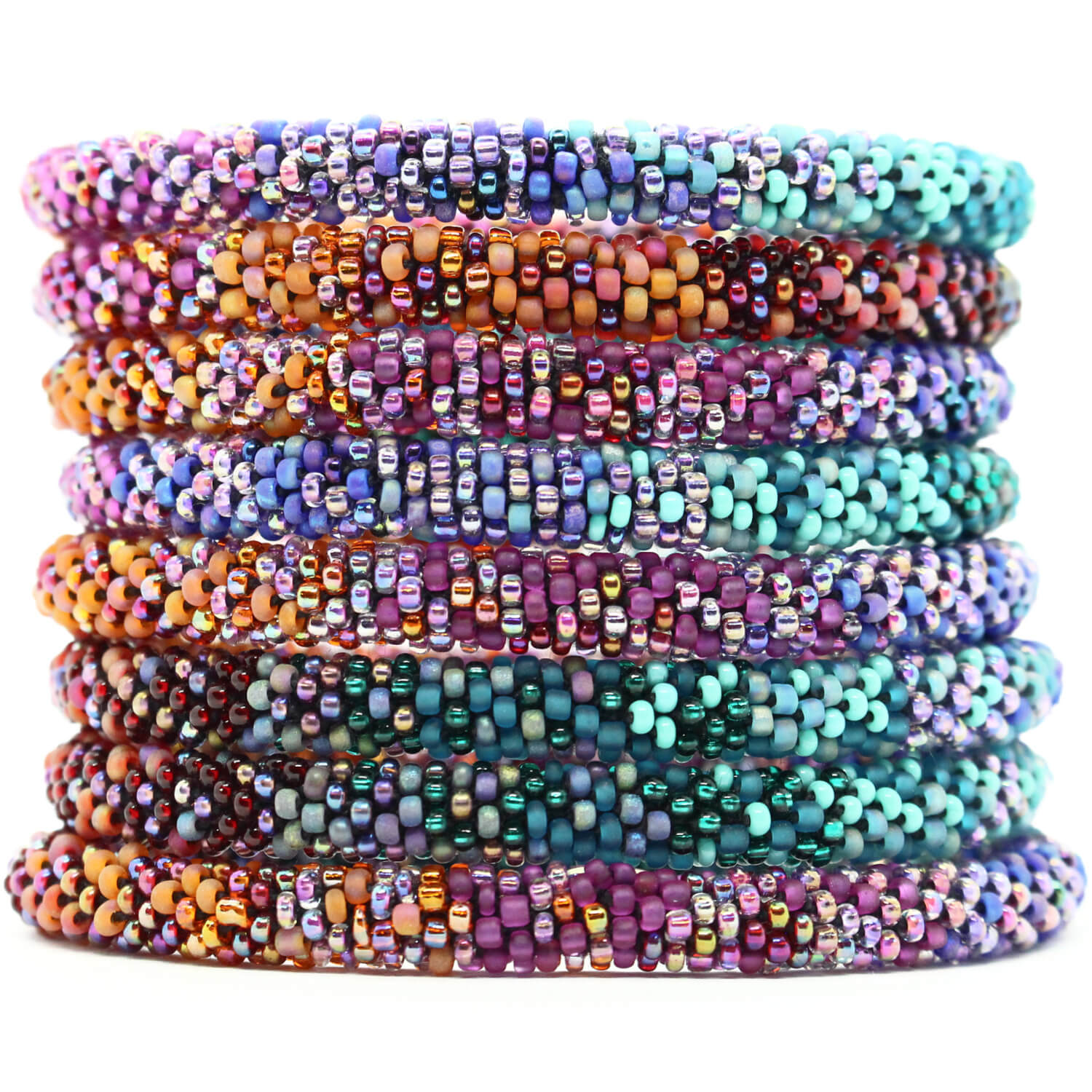 Rainbow Bracelet Luxe - Stormy Sky
