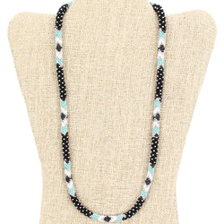 Road to Machu Picchu Silver 24" Single-Layer Necklace