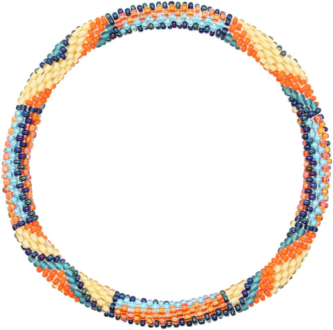 Quirky & Cool Ombré (5 Pack) - Nepal Glass Beadwork Bracelet
