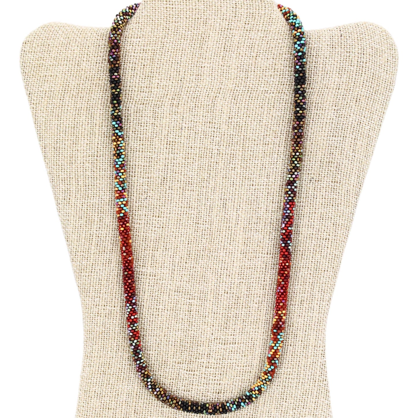 Setting Sun Ombre 24" Single-Layer Necklace