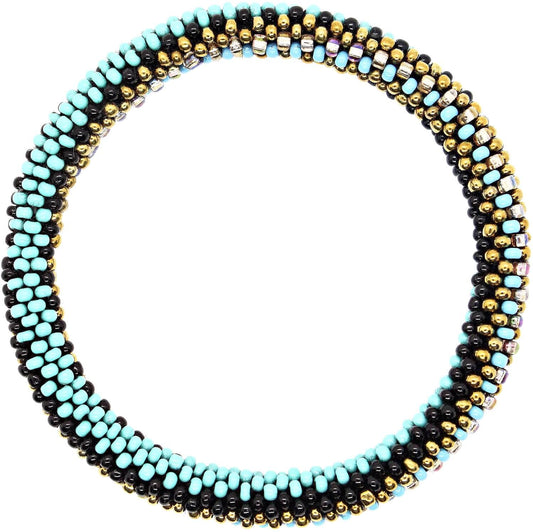 Copper & Teal Zipper
