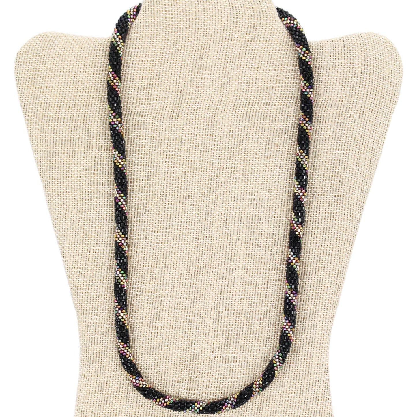 Spiraled Starlight 24" Single-Layer Necklace