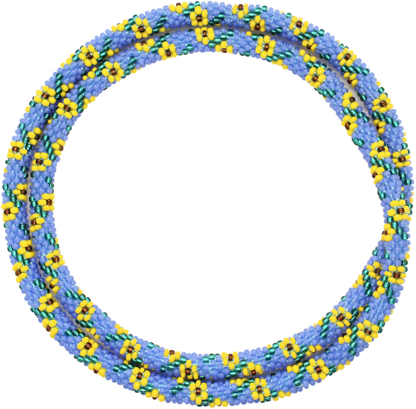 Sunflowers for Ukraine 24" Single-Layer Necklace