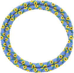 Sunflowers for Ukraine 24" Single-Layer Necklace