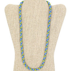 Sunflowers for Ukraine 24" Single-Layer Necklace