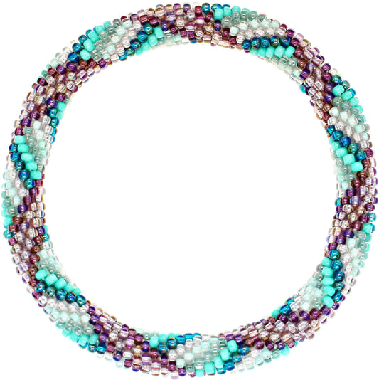 More Bead Bangles: Teal Moon