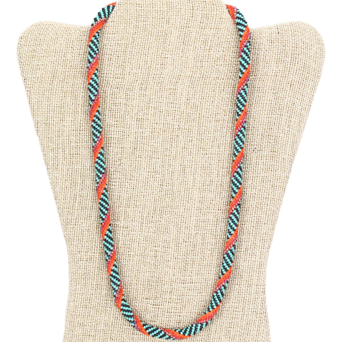 Textile in Motion 24" Single-Layer Necklace