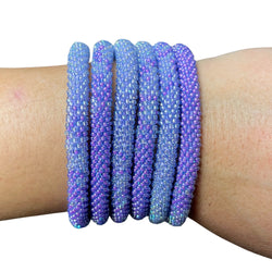 Violet Visionary Ombre - LOTUS SKY Nepal Bracelets