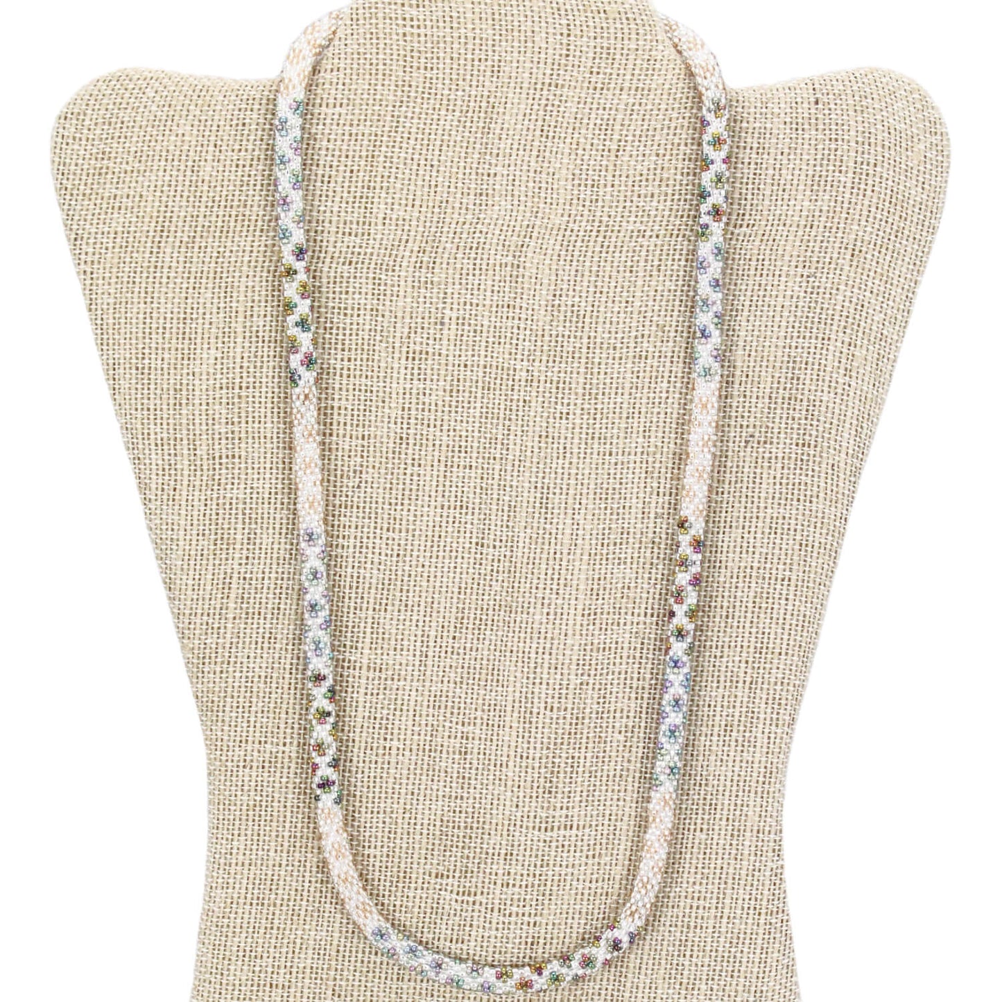 Winter Moon 24" Single-Layer Necklace