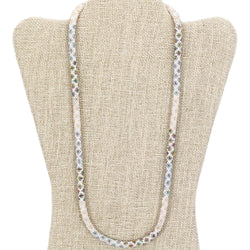 Winter Moon 24" Single-Layer Necklace