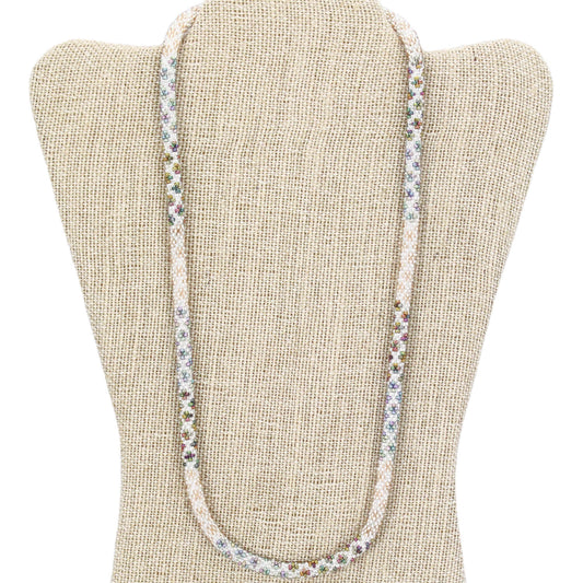 Winter Moon 24" Single-Layer Necklace