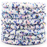 Electrified Acid Wash Denim Confetti - LOTUS SKY Nepal Bracelets