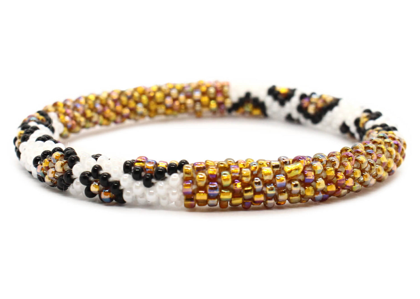 Amber Leopard - LOTUS SKY Nepal Bracelets