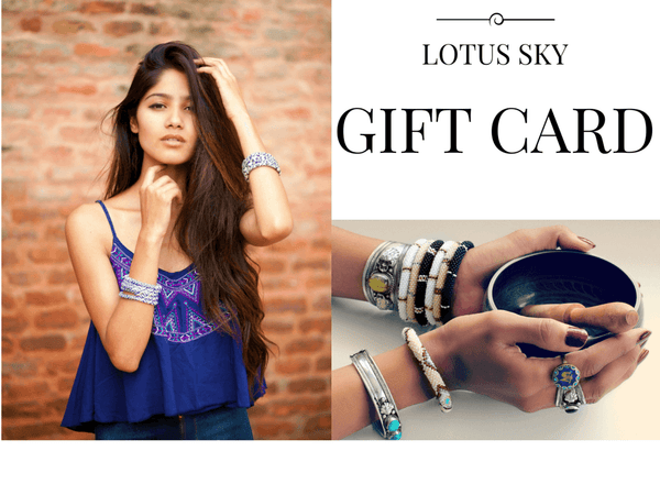 The All Occasion Lotus Sky Gift Card - LOTUS SKY Nepal Bracelets