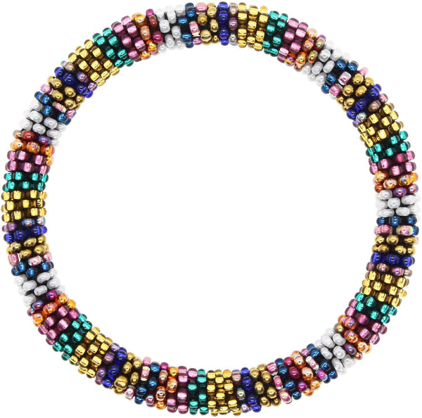 Bejeweled Obsessions Textile - LOTUS SKY Nepal Bracelets