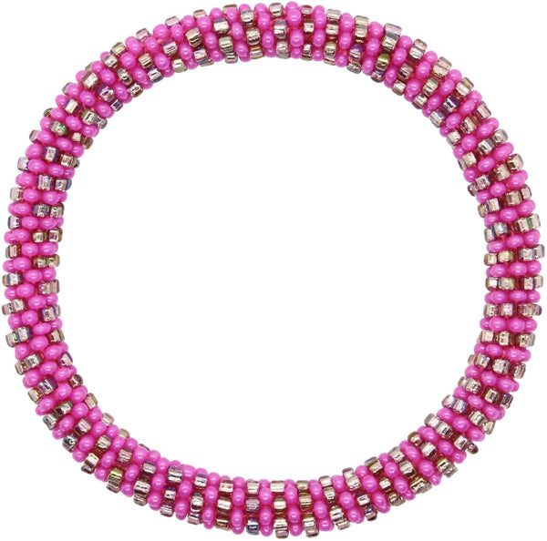 Believe in Pink Semisolid - LOTUS SKY Nepal Bracelets