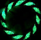 Black Cat Shimmy *Glow in the Dark!* - ORIGINAL & LARGE ONLY! - LOTUS SKY Nepal Bracelets