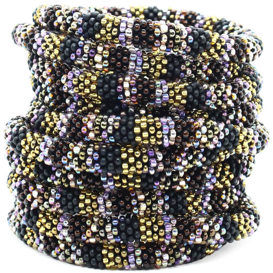 Black Tango Textile - LOTUS SKY Nepal Bracelets