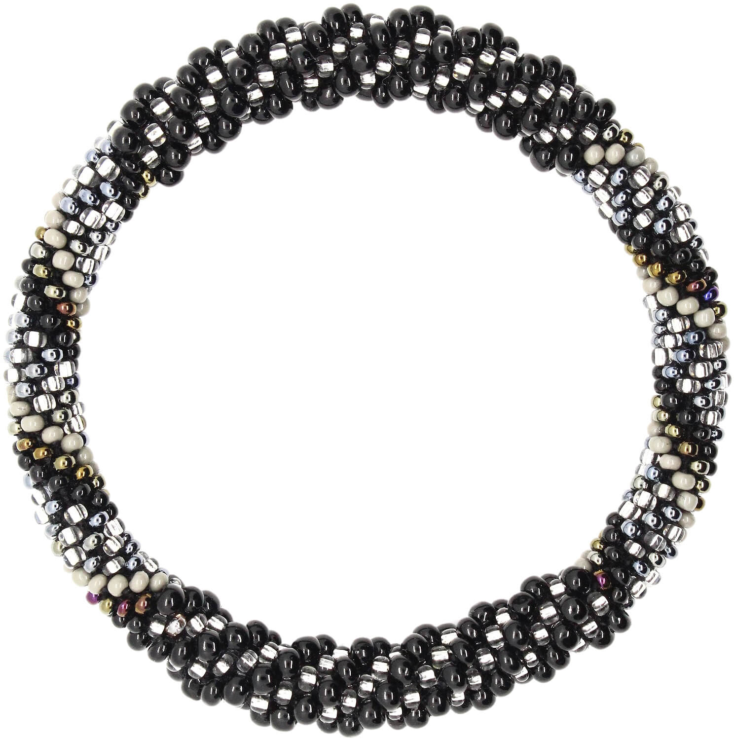 Biker Girl Boudha Bangle - LOTUS SKY Nepal Bracelets