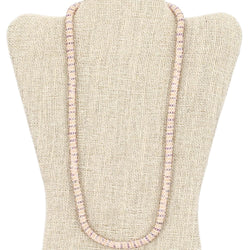 Champagne Bubbles Semisolid 24" Single-Layer Necklace